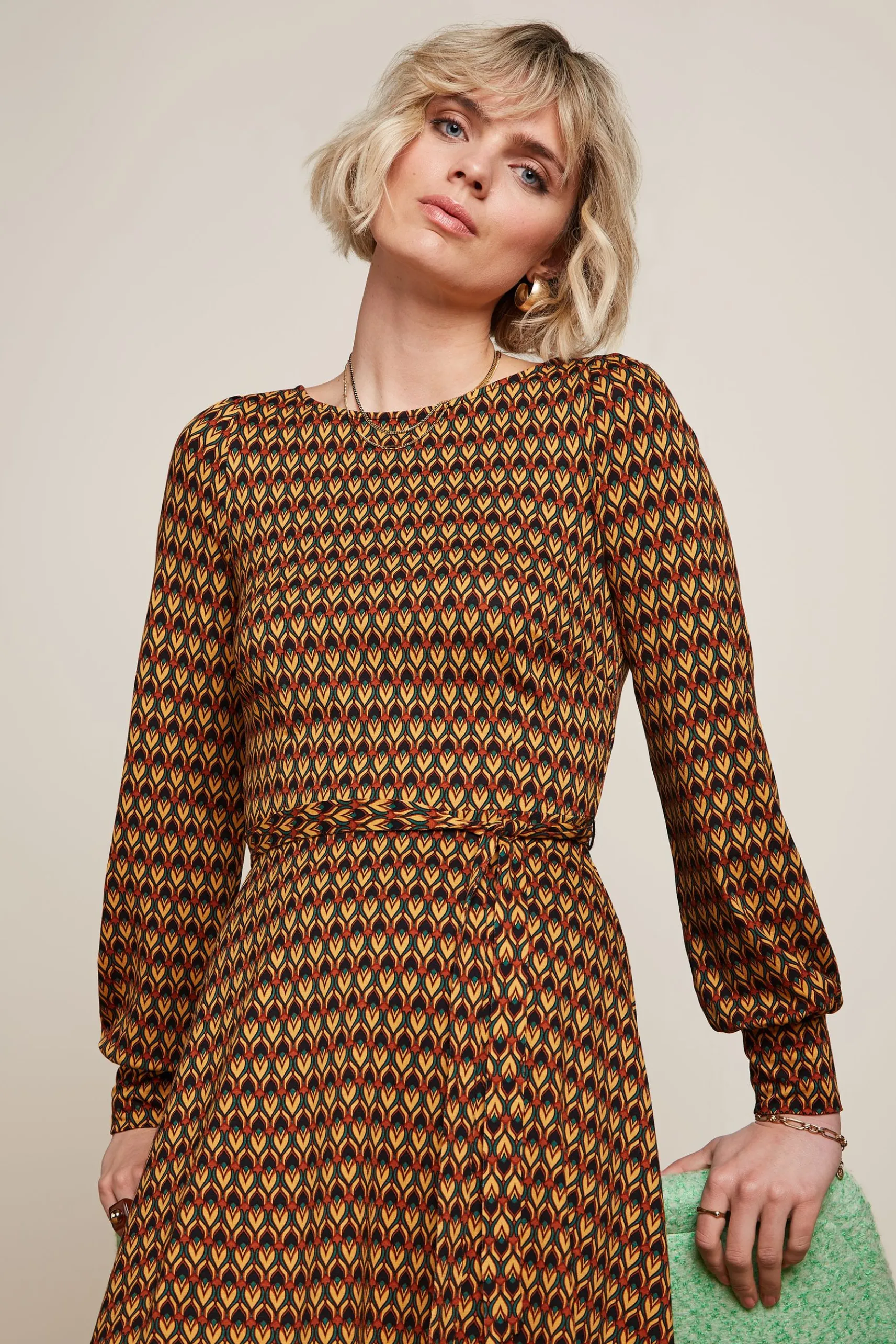 Betty Bellsleeve Dress Dandy