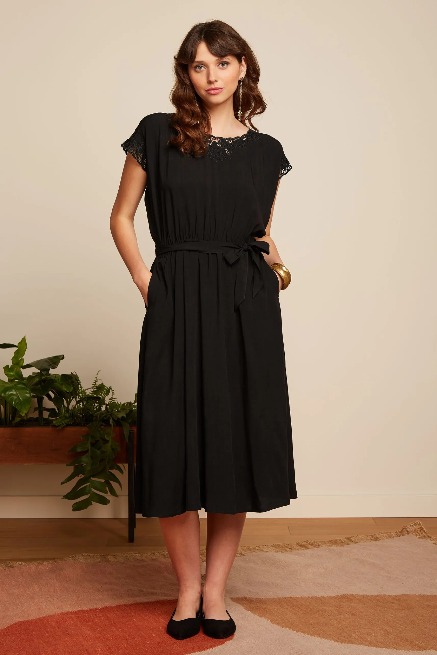 Betty Dress Aurelie Embroidery