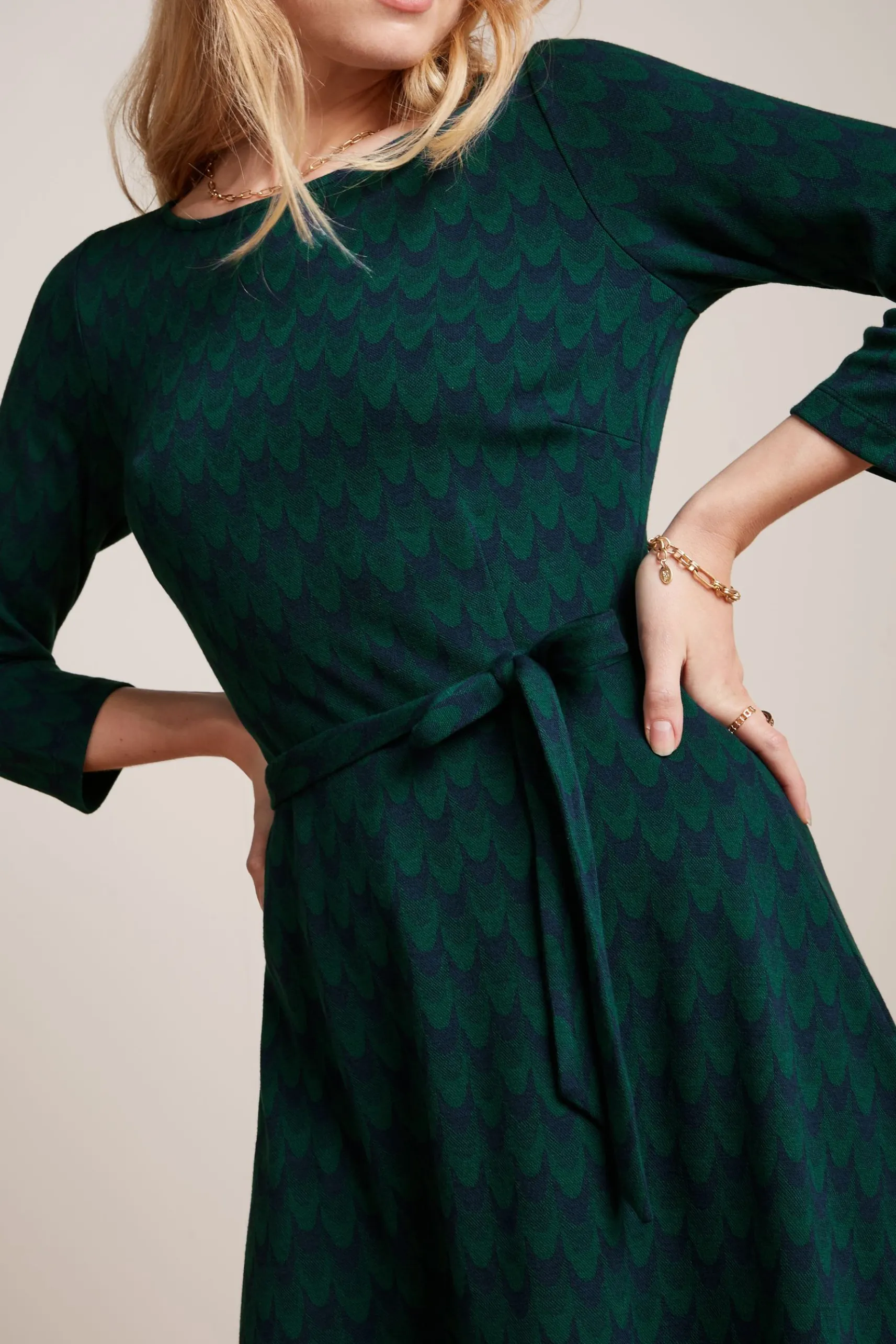 Betty Dress Duffy Jacquard