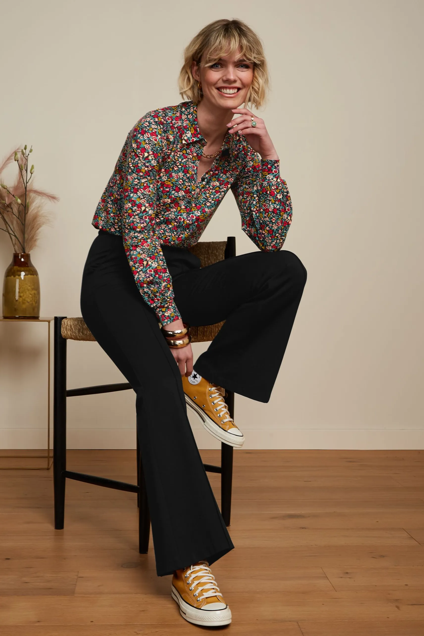 Gael Pintuck Pants Aurora