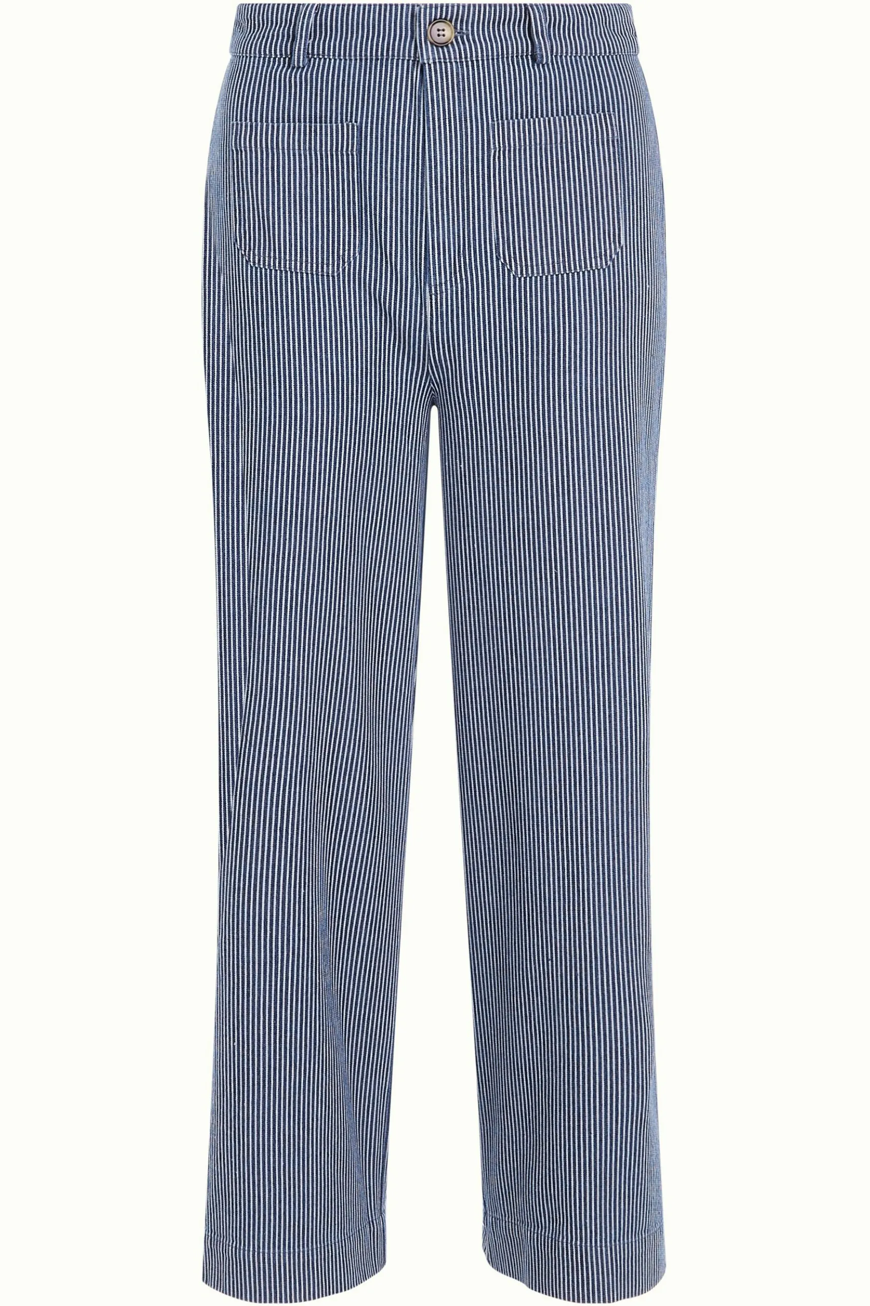 High Waist Pocket Pants Osei Stripe