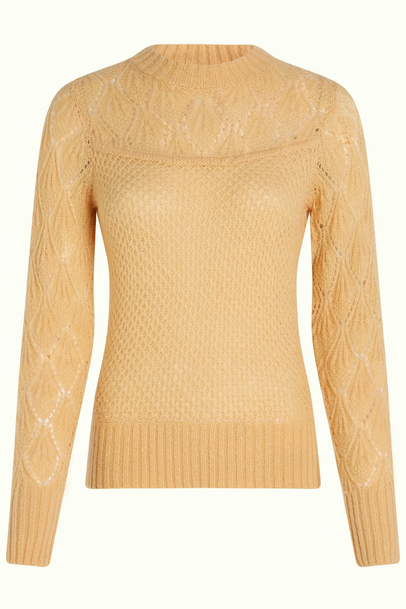 Jeannie Yoke Sweater Farfalle