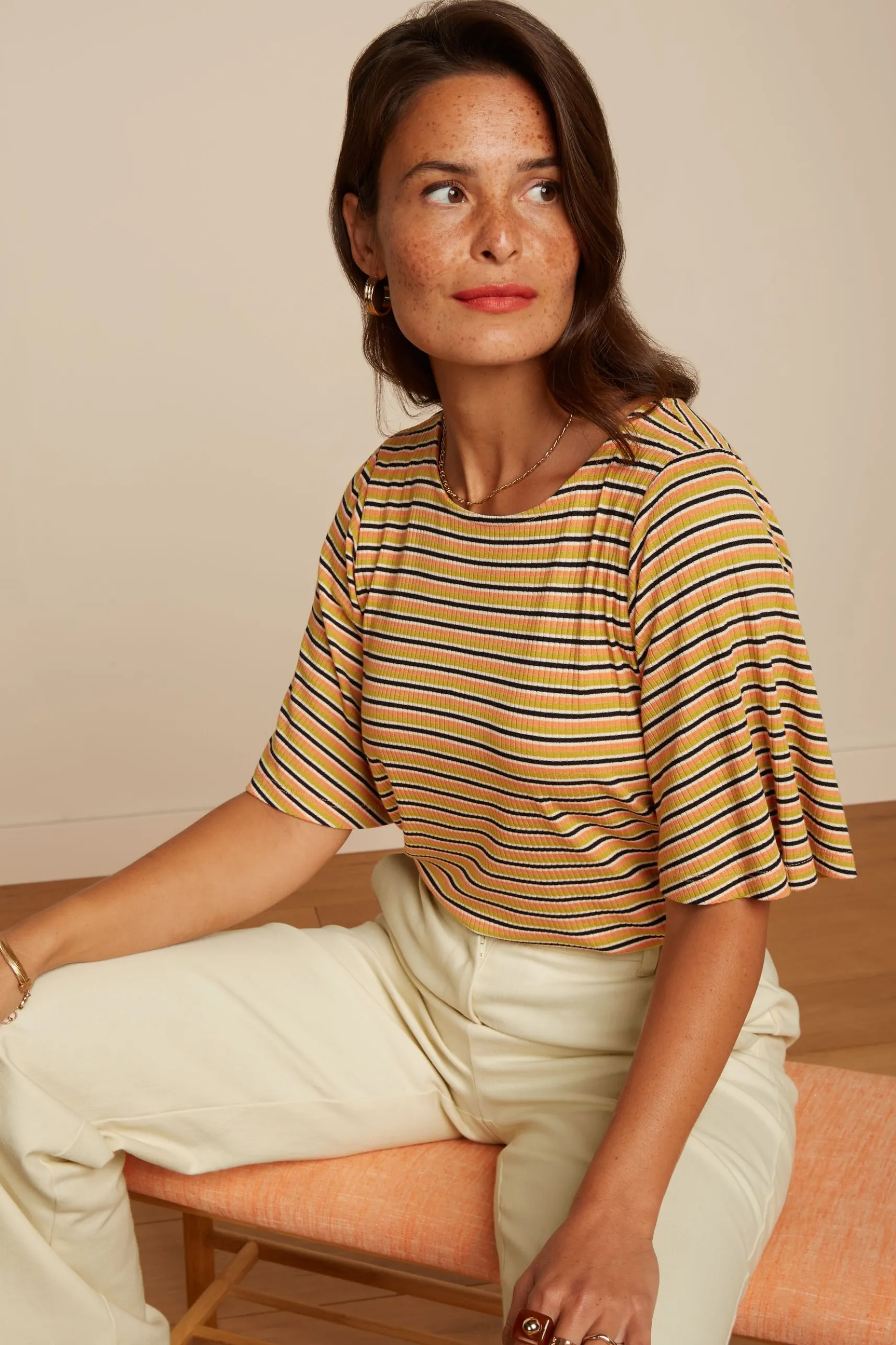 Lizzy Top Gardena Stripe