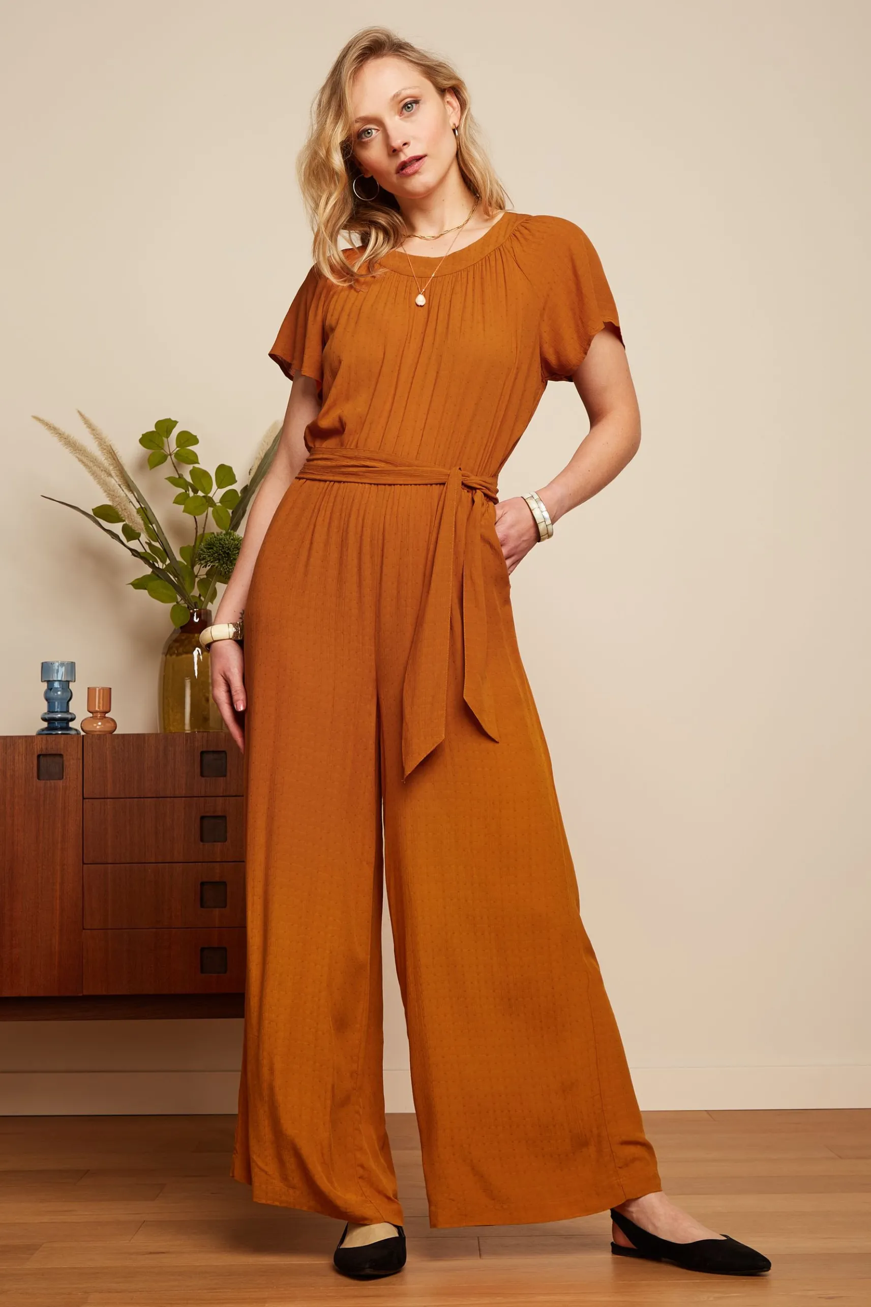 Talia Jumpsuit Tortoise